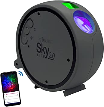 BlissLights Sky Lite 2.0 – RGB LED Laser Star Projector, Galaxy Lighting, Nebula Lamp (Green Stars, Smart App)